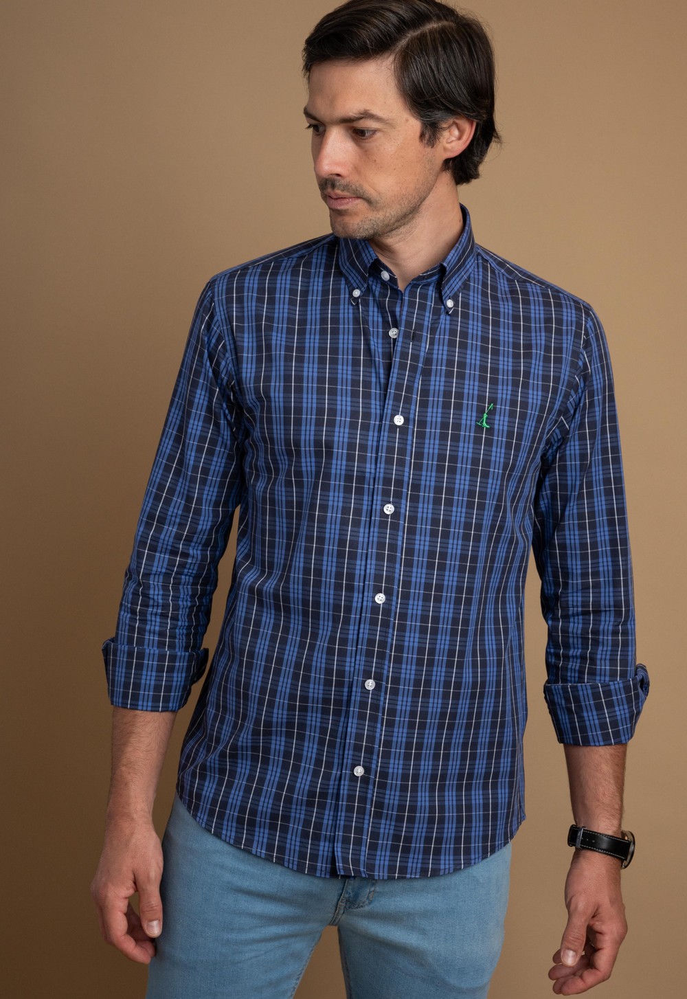 Camisa Hombre Juan Xadrez020