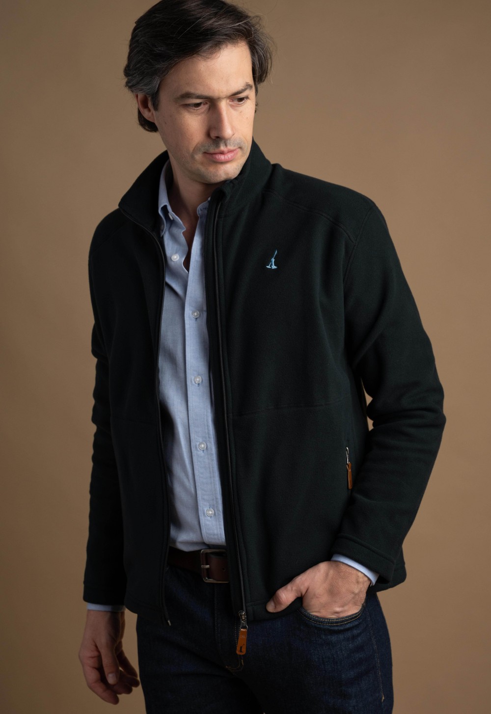 Casaco Fleece Masculino Neuquén Preto