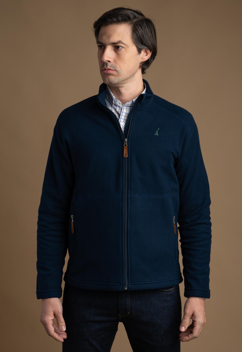 Casaco Fleece Masculino Neuquén Azul Marinho