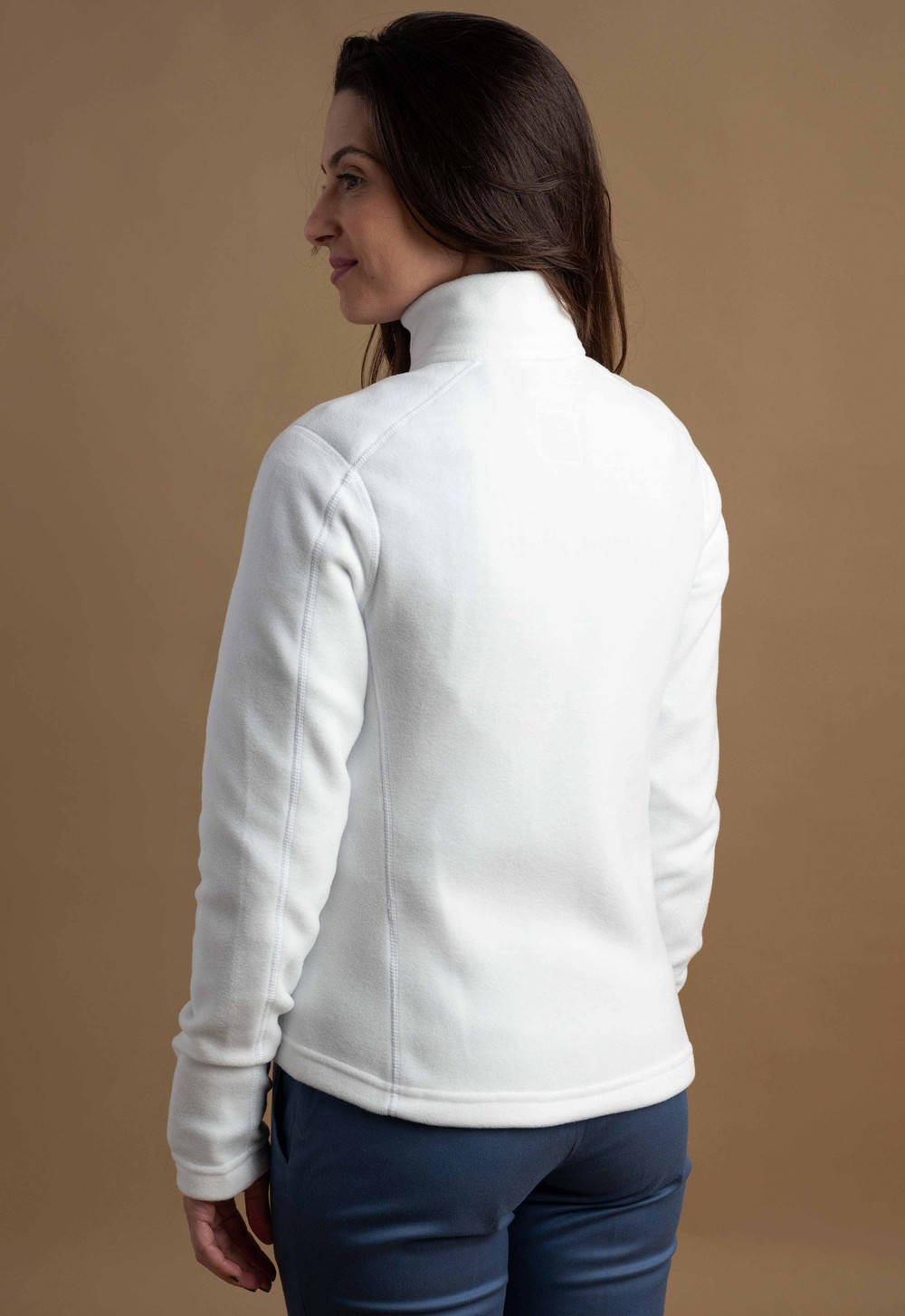 Casaco Fleece Feminino Neuquén OffWhite