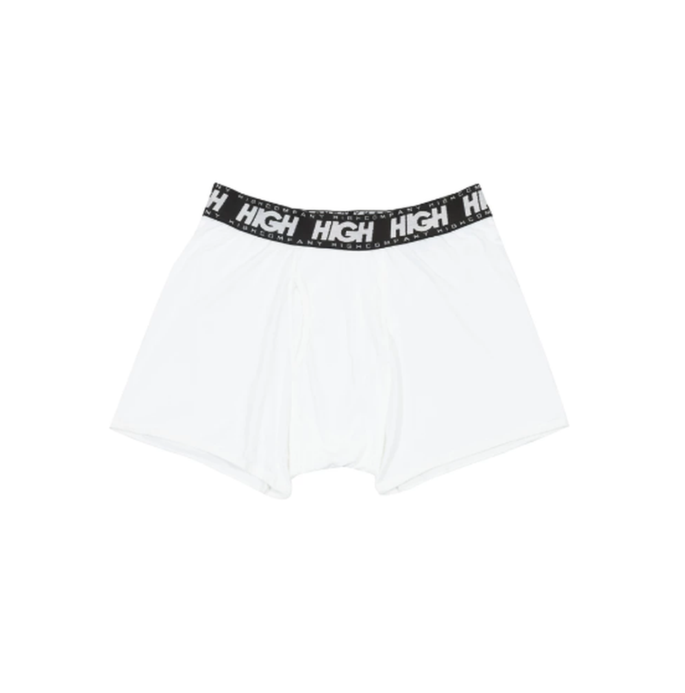 Cueca High Boxer Shorts Branco