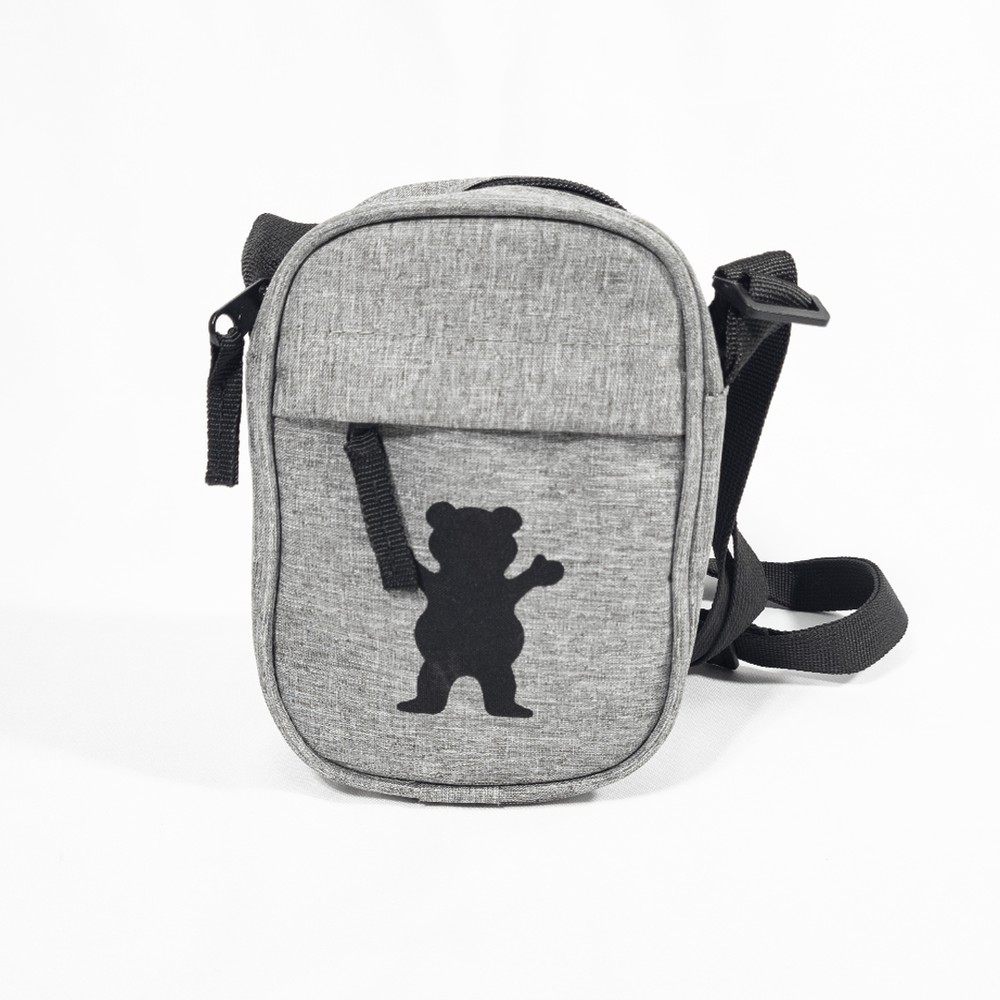 Shoulder Bag Grizzly OG Bear - Cinza