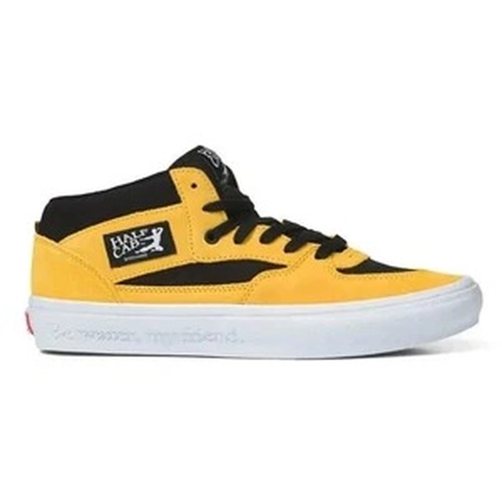 Tênis Vans Skate Half Cab X Bruce Lee Amarelo