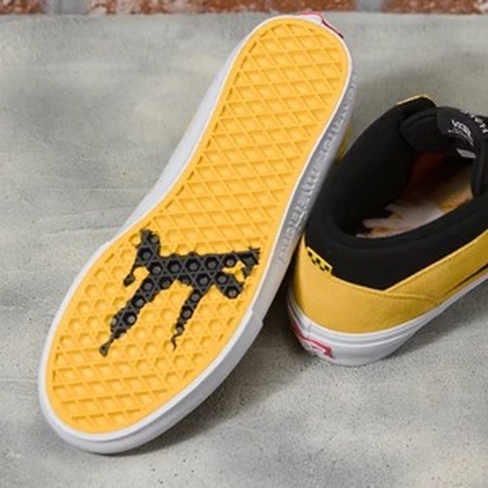 Tênis Vans Skate Half Cab X Bruce Lee Amarelo