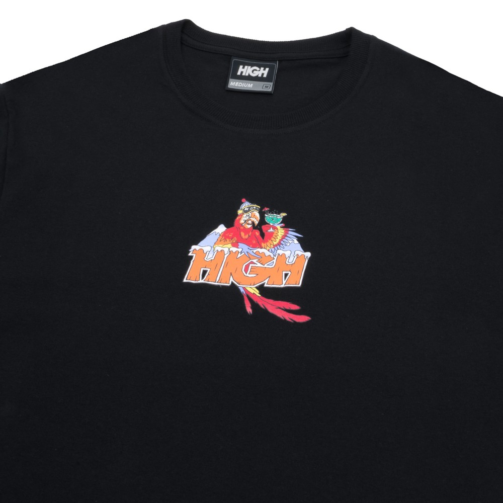 Camiseta High Macaw Preto