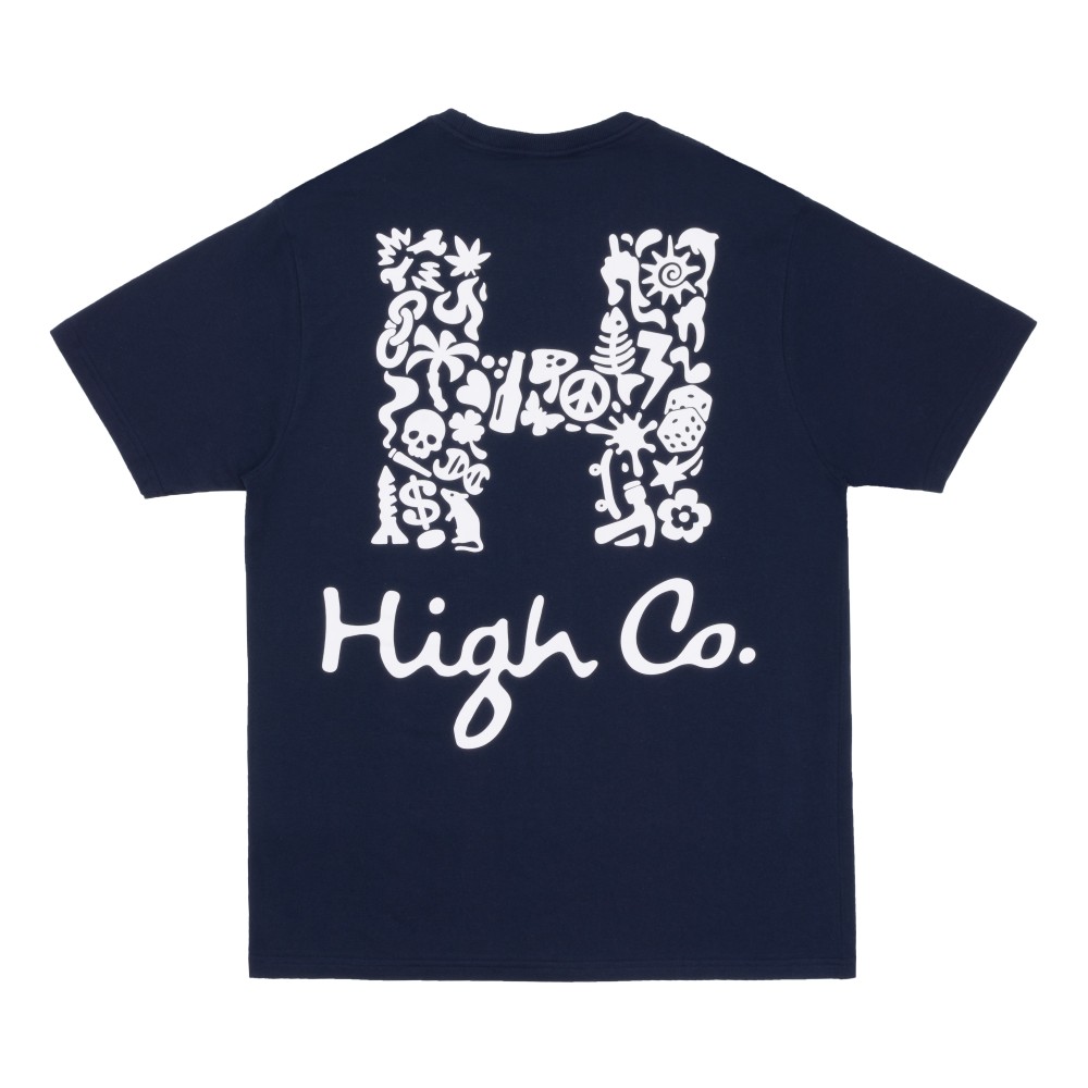 Camiseta High Overall Marinho