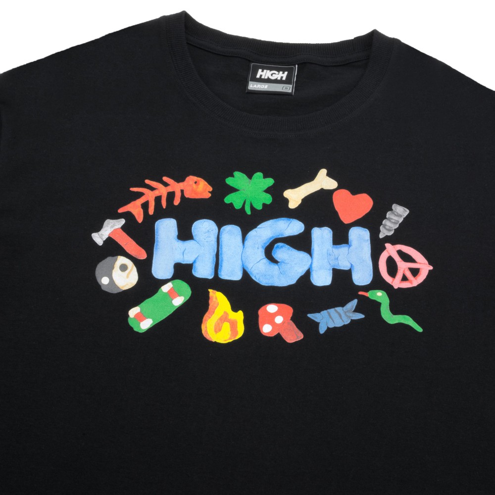 Camiseta High Clay Preto
