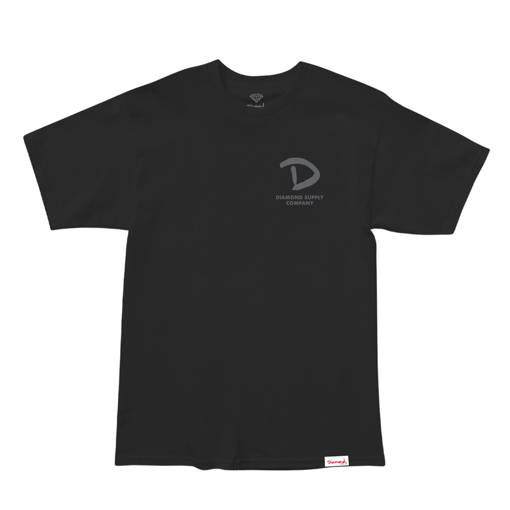 Camiseta Diamond D Supply Preto 