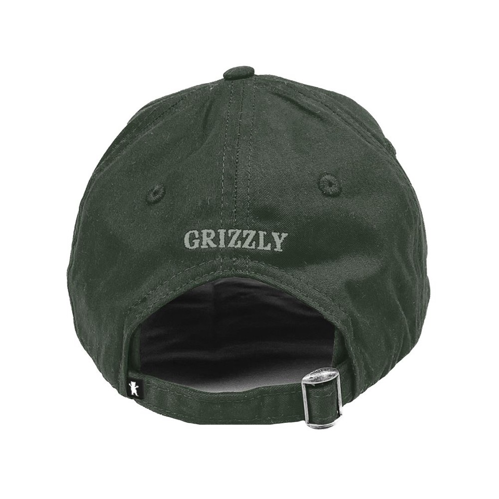 Boné Grizzly Dad Hat OG Bear - Oliva