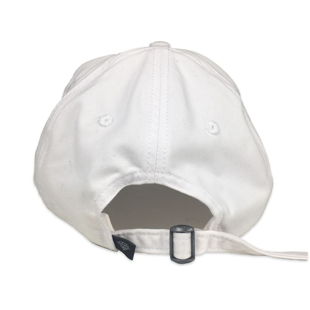 Boné Diamond Dad Hat Mini Brilliant - Branco