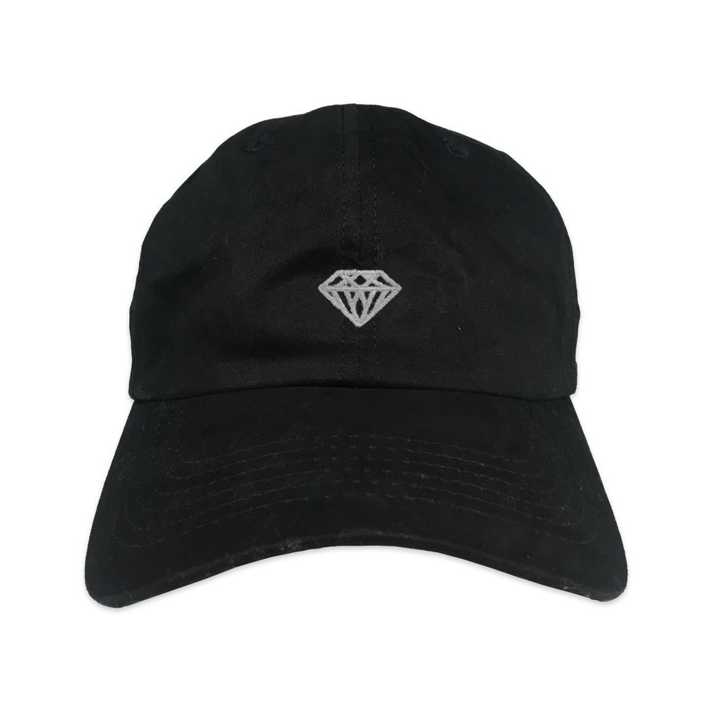 Boné Diamond Dad Hat Mini Brilliant - Preto