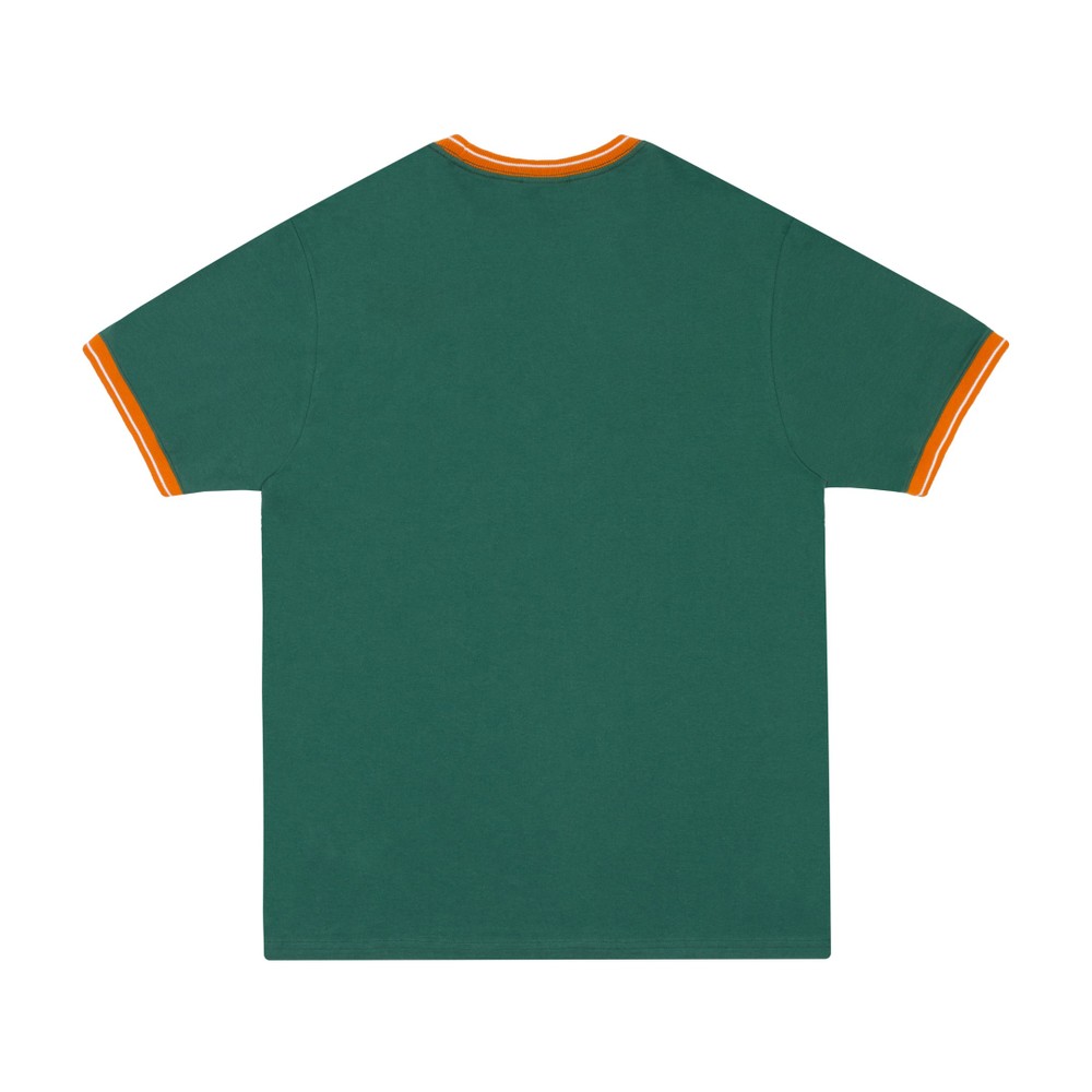 Camiseta High Classy Verde/Laranja