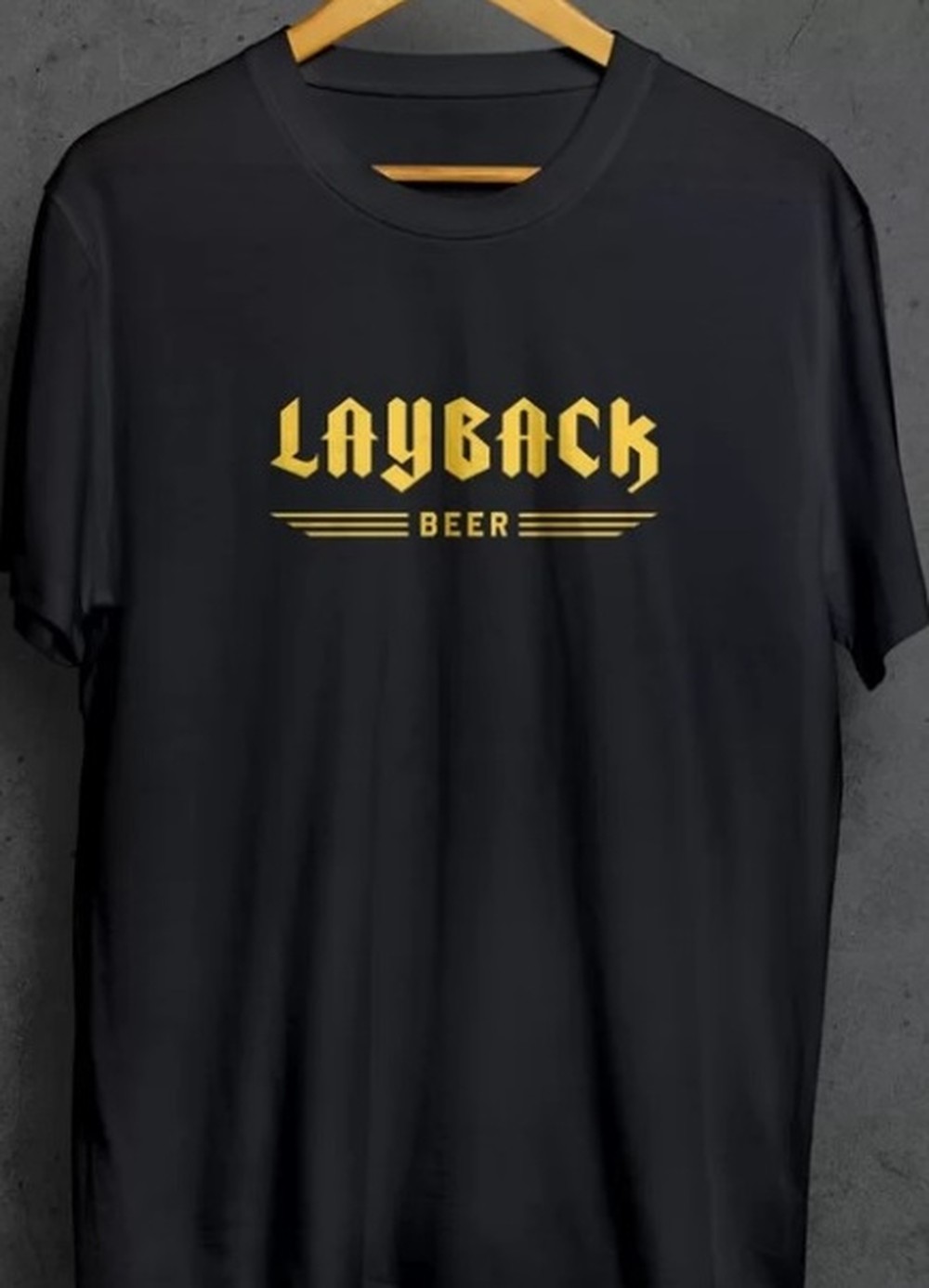 Camiseta Layback Beer Classic Preto