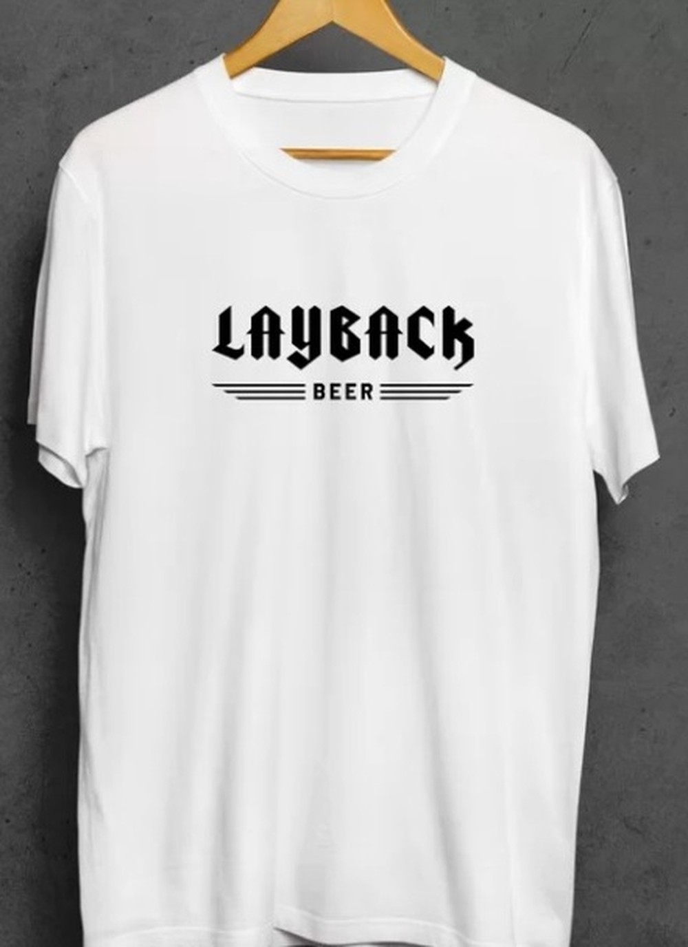 Camiseta Layback Beer Classic Branca
