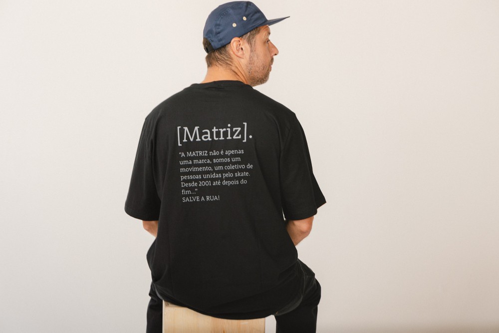 Camiseta Matriz Coletivo Preto 
