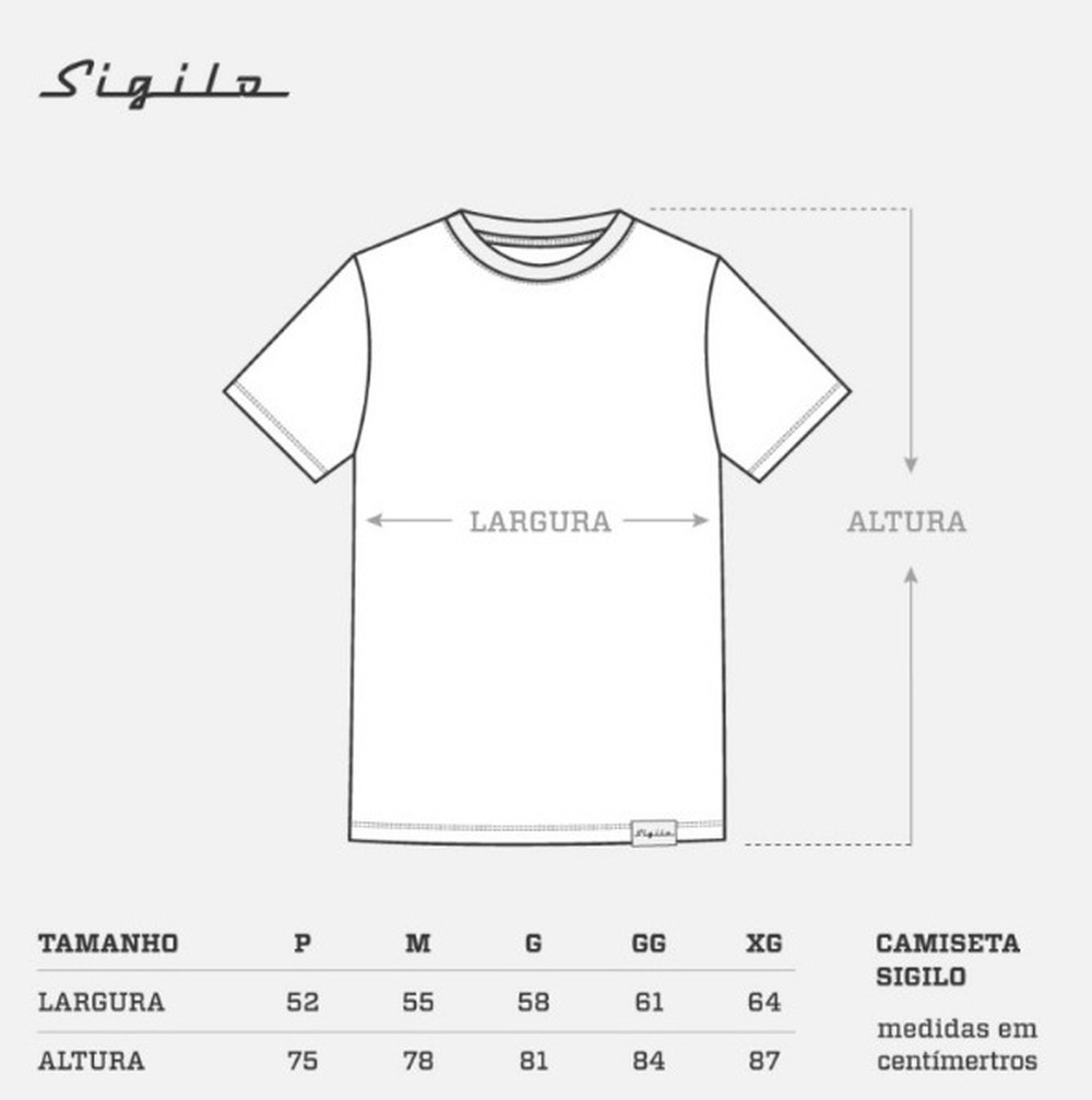 Camiseta Sigilo Keep the Secrecy Off White