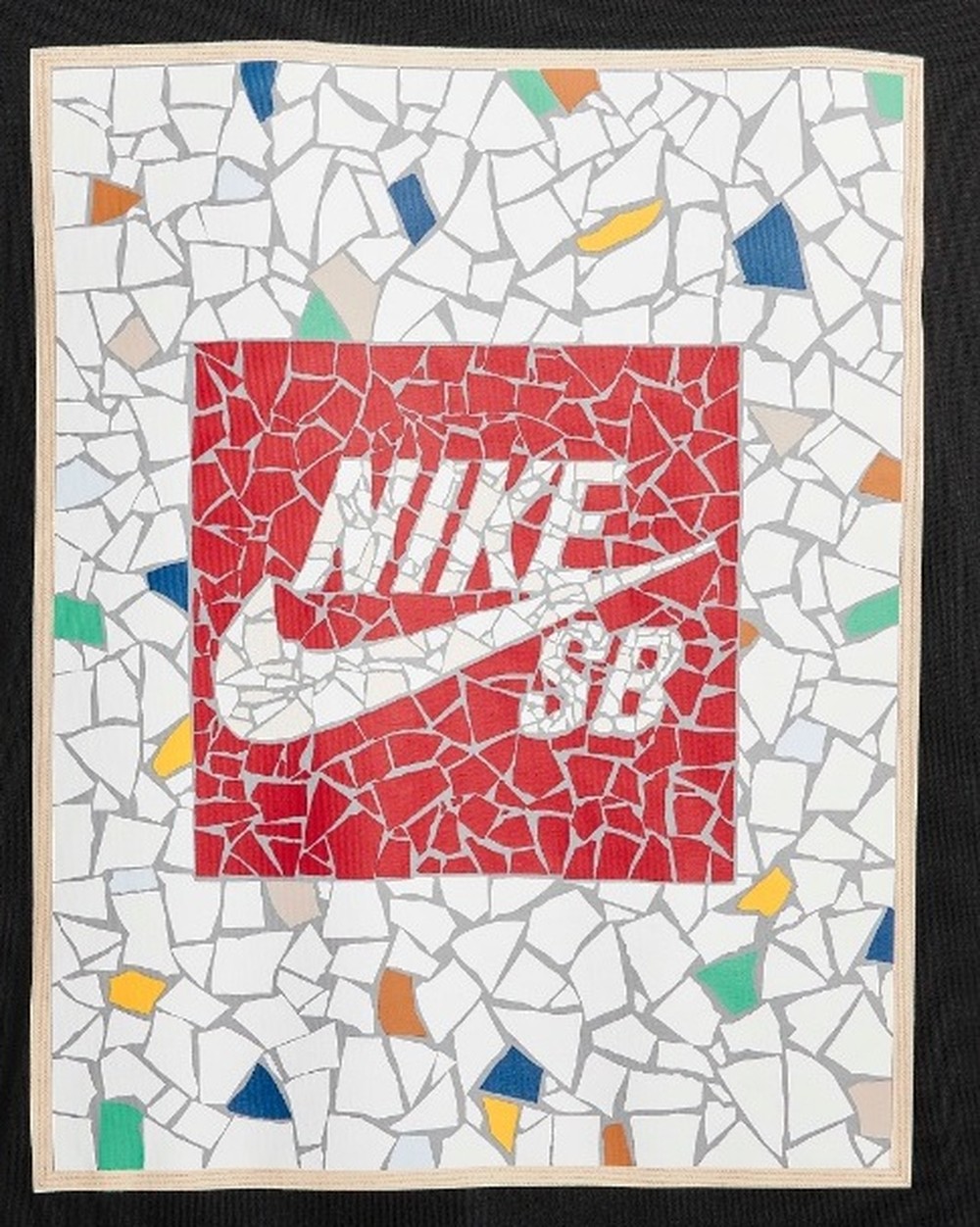 Camiseta Nike SB Mosaic Preto 