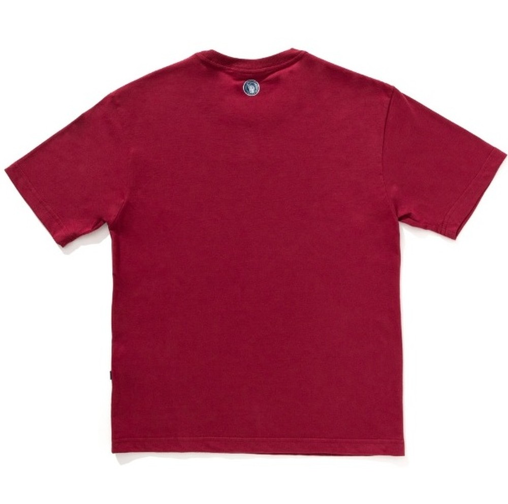 Camiseta Tupode Plain Vinho 