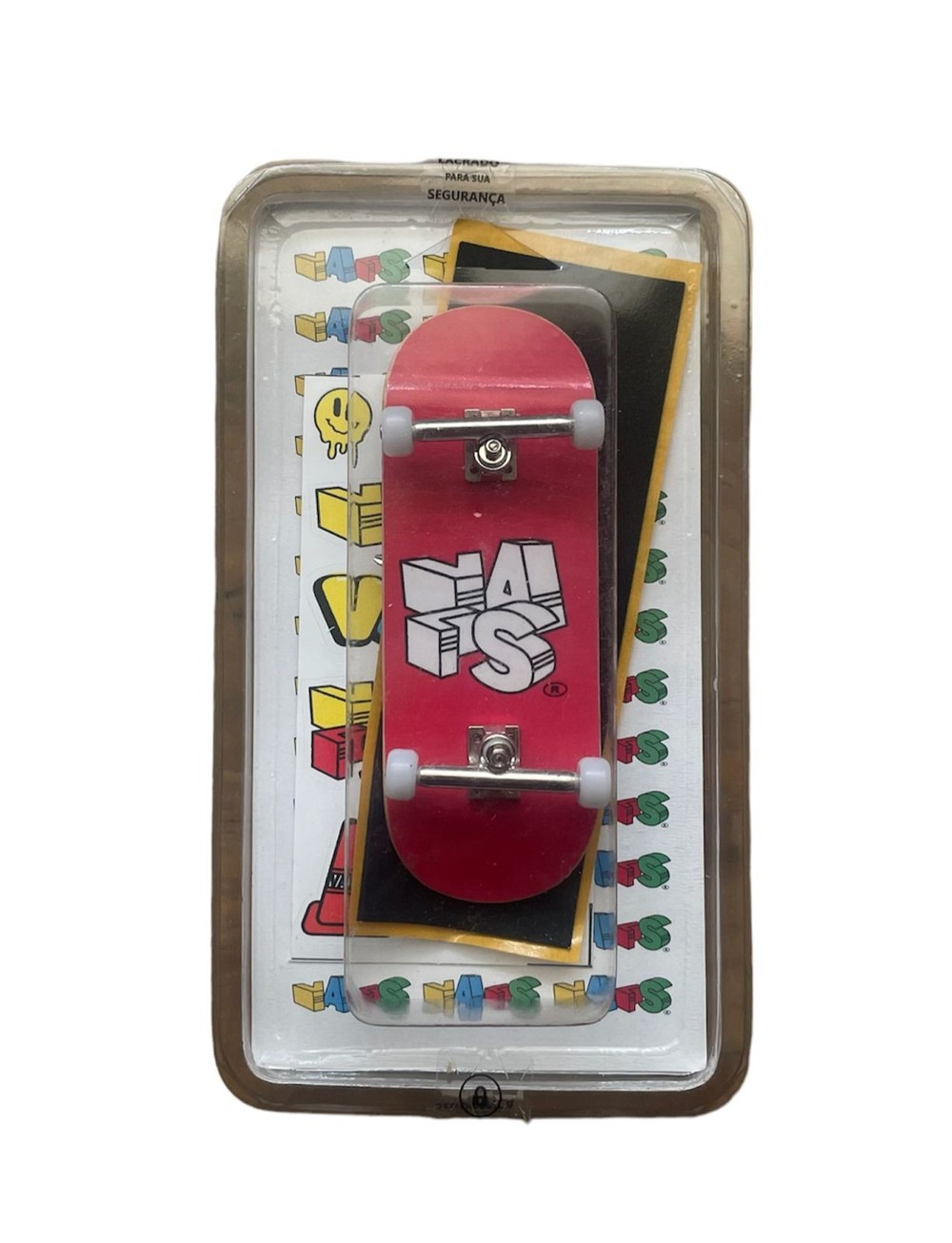 Skate Vals Fingerboard - Mini Logo Red