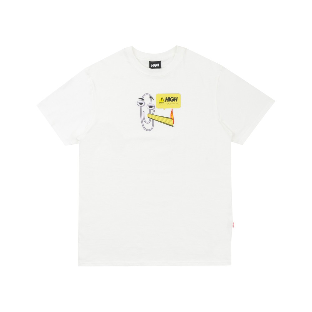 Camiseta High Clip Branca 