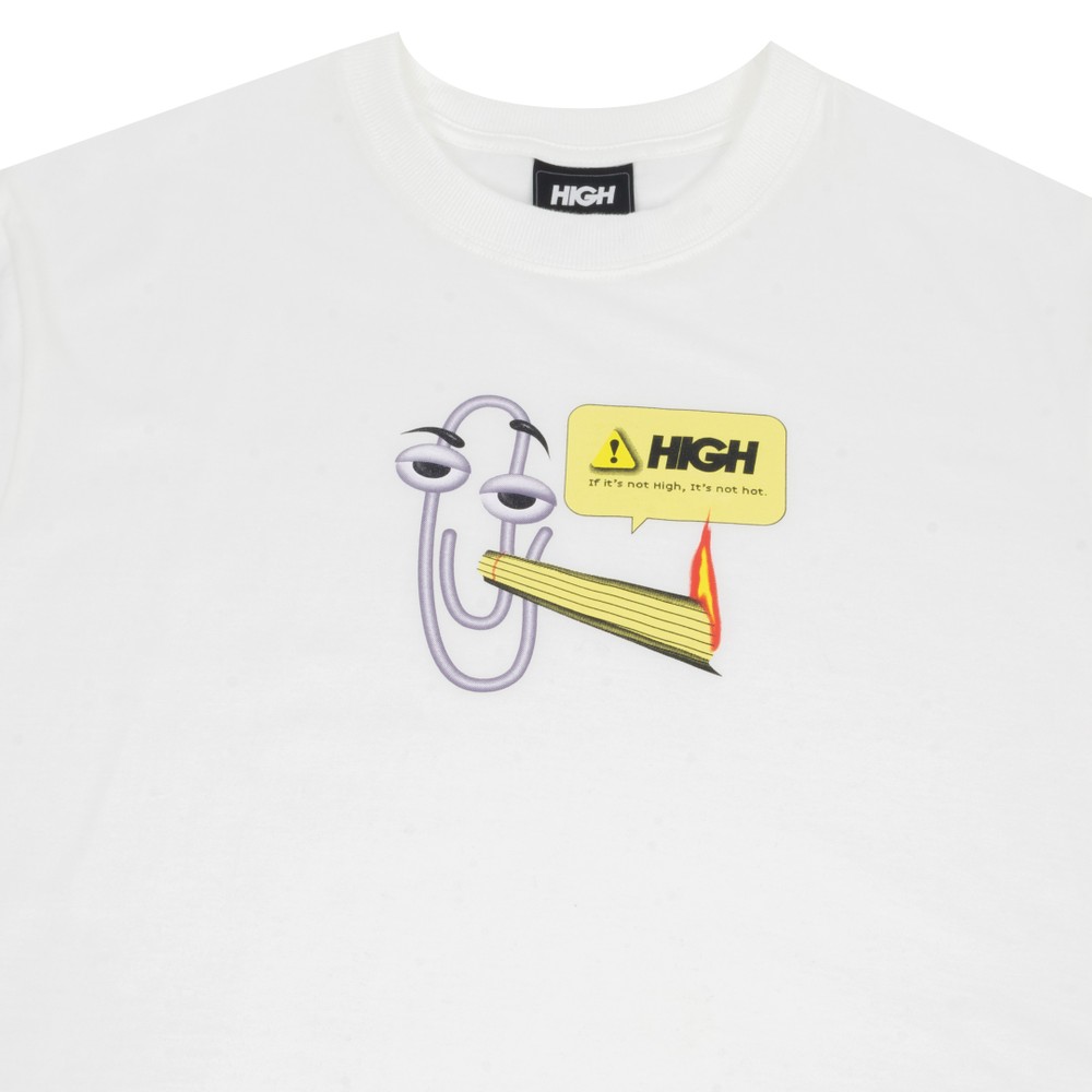 Camiseta High Clip Branca 
