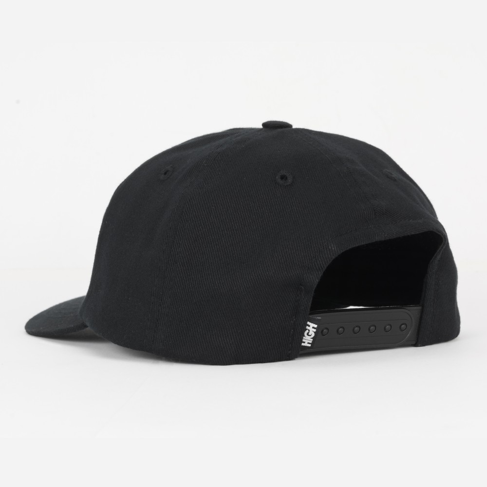 Boné High 6 Panel Vortex - Preto 