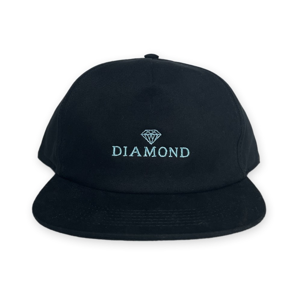 Boné Diamond Classic Snapback - Preto