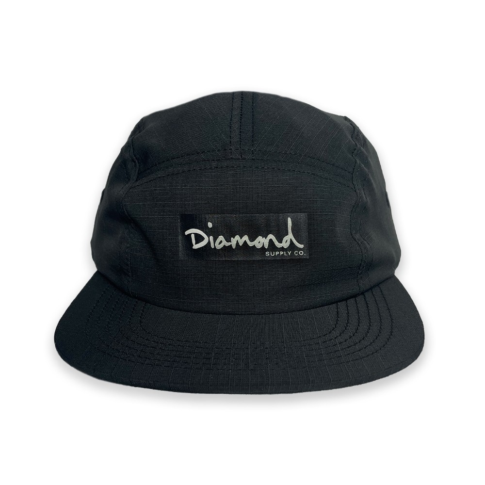 Boné Diamond OG Mini Box Camper Hat - Preto