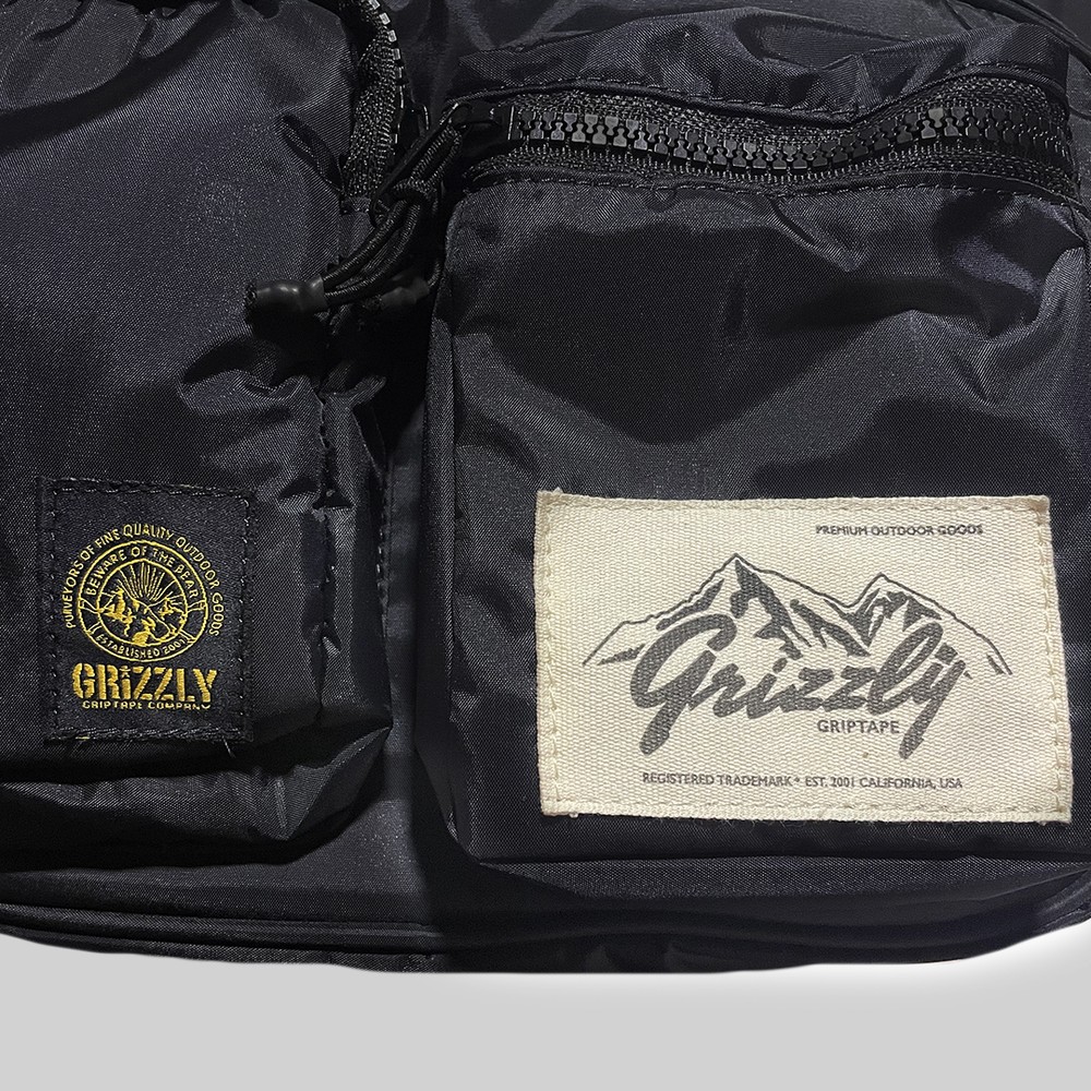 Pochete Grizzly Bag Army - Preta