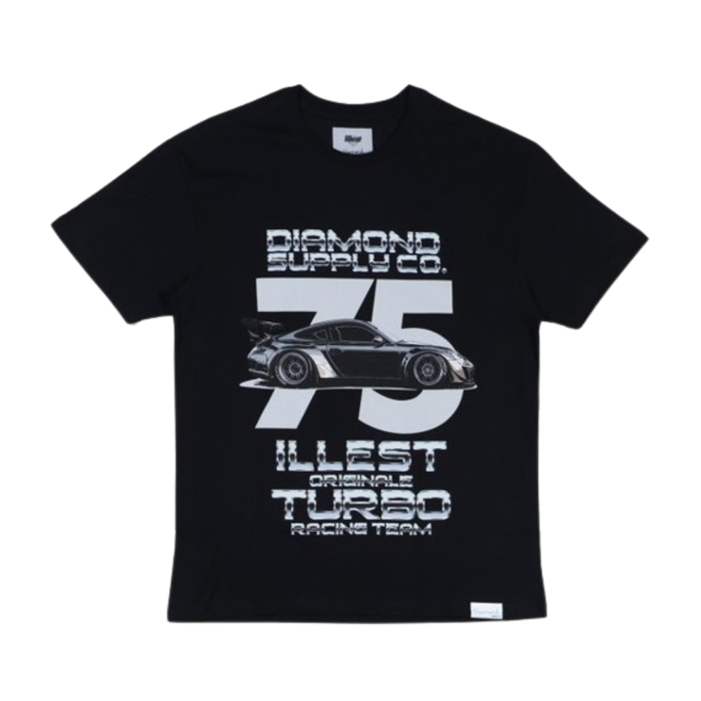 Camiseta Diamond X Illest Turbo Preta 