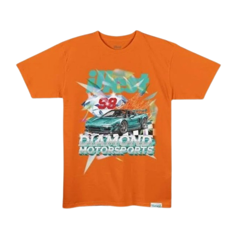Camiseta Diamond X Illest Motorsports Laranja