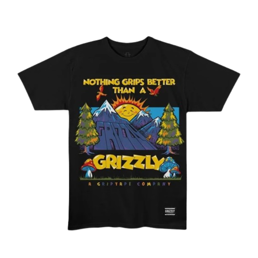 Camiseta Grizzly Sunshine Preta