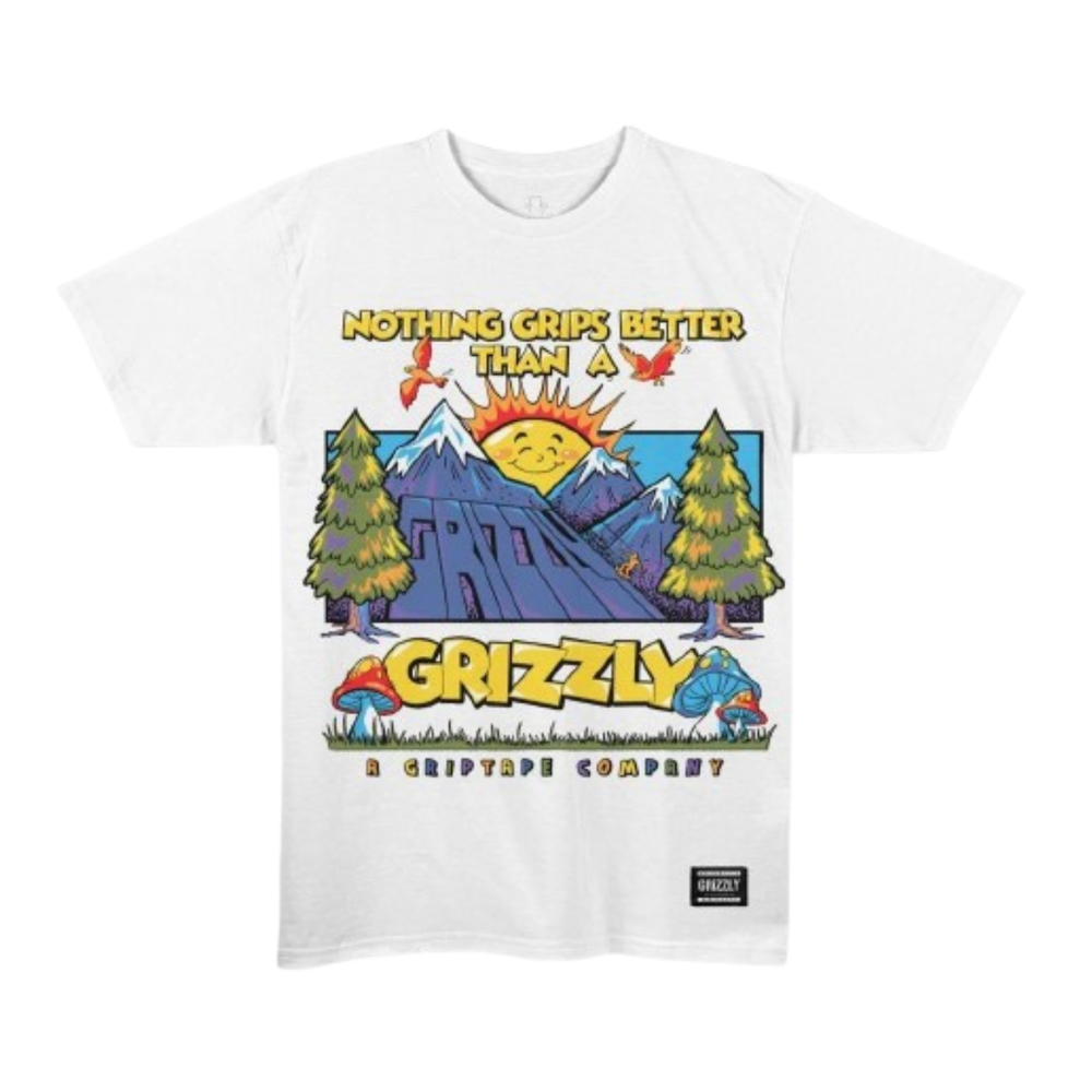 Camiseta Grizzly Sunshine Branca 