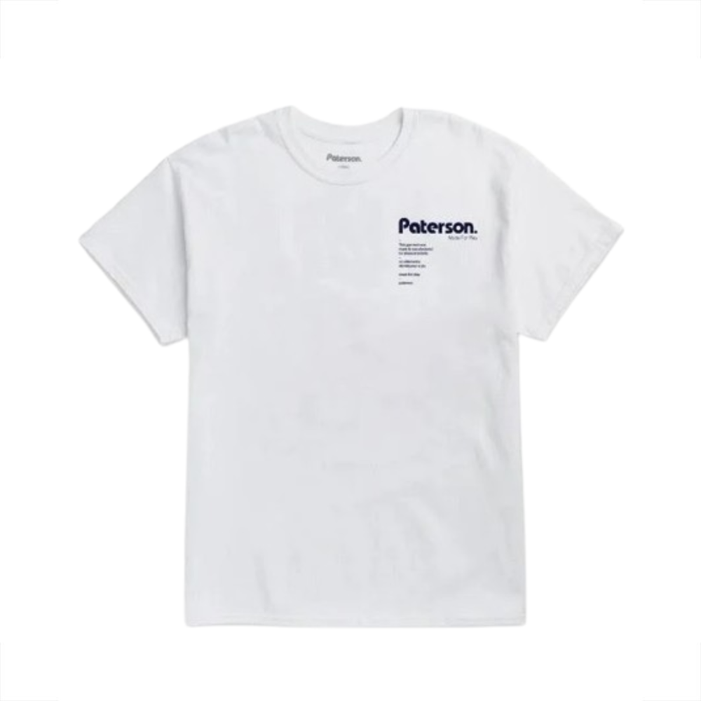 Camiseta Paterson Ball and Net Branca 