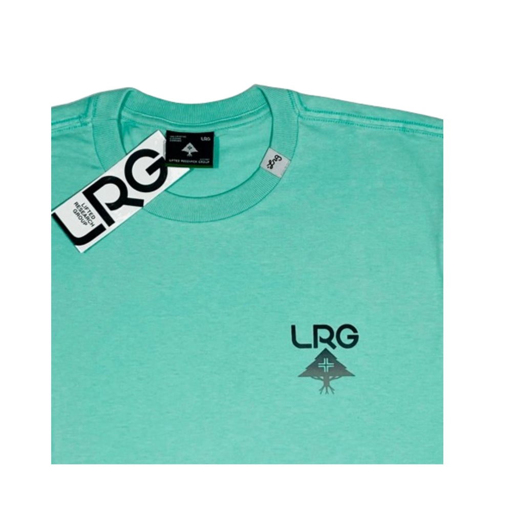 Camiseta Lrg Logo Plus Turquesa