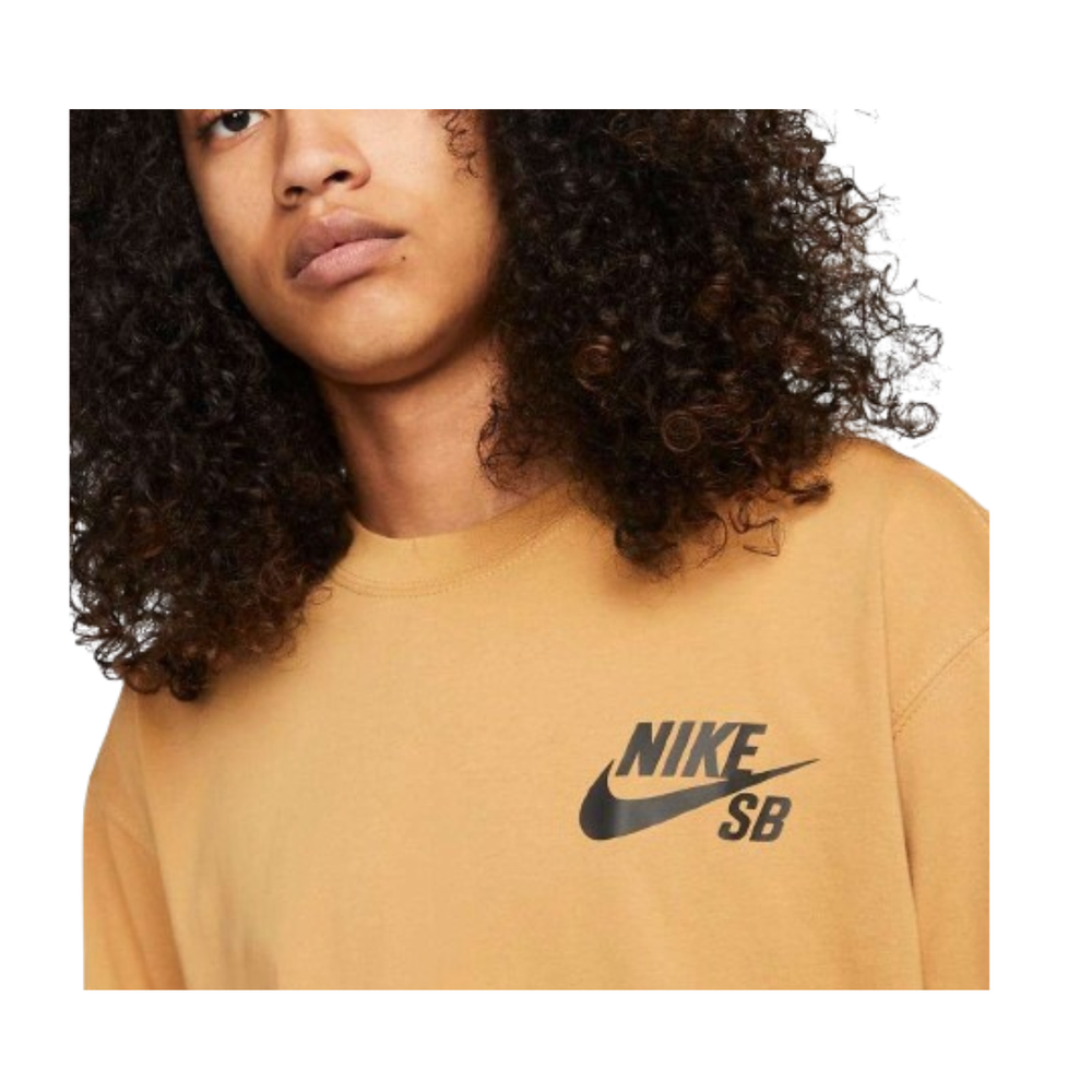 Camiseta Nike SB Logo Laranja
