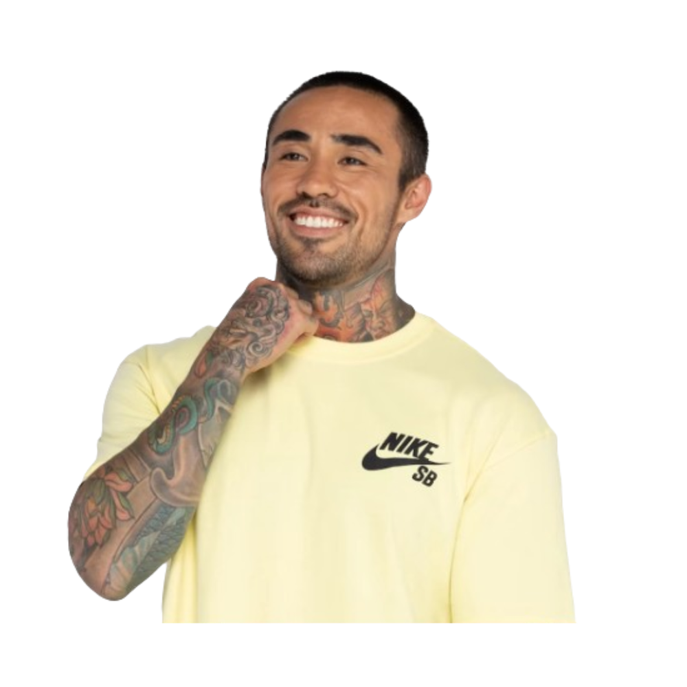 Camiseta Nike SB Logo Amarelo