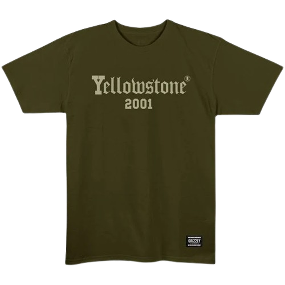 Camiseta Grizzly Yellowstone Verde 