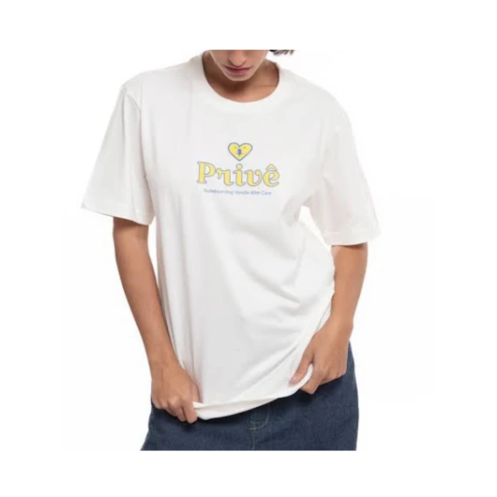Camiseta Privê Classic Prive Off White