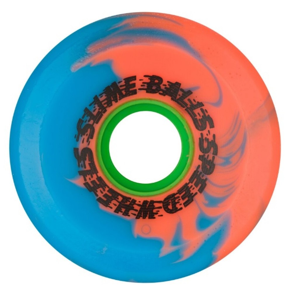 Roda Slime Balls OG Pink Blue Swirl 66MM/78A - Pink/Blue