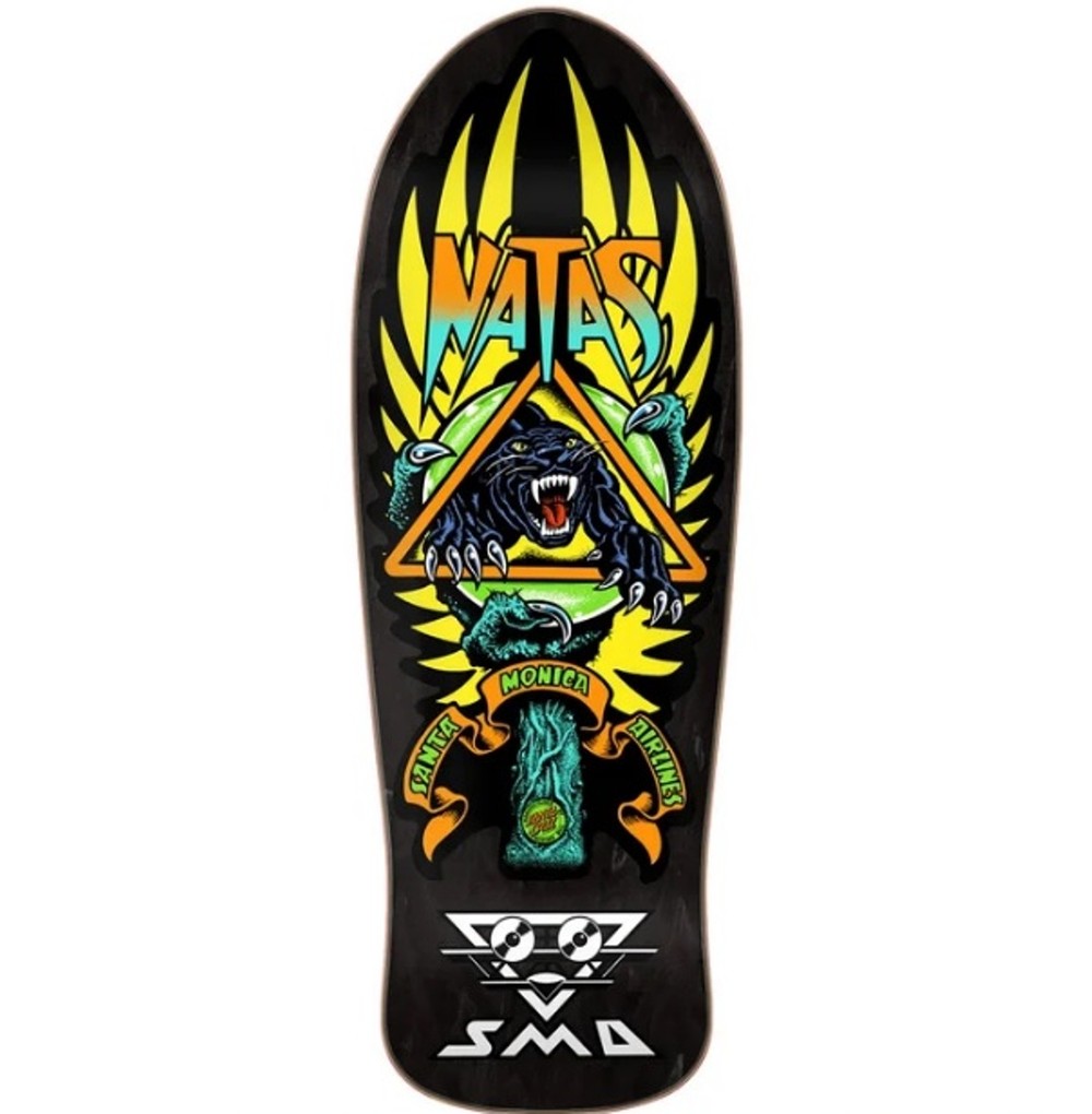 Shape Santa Cruz Maple Old School Natas Panther Lenticular 10.00 - Black