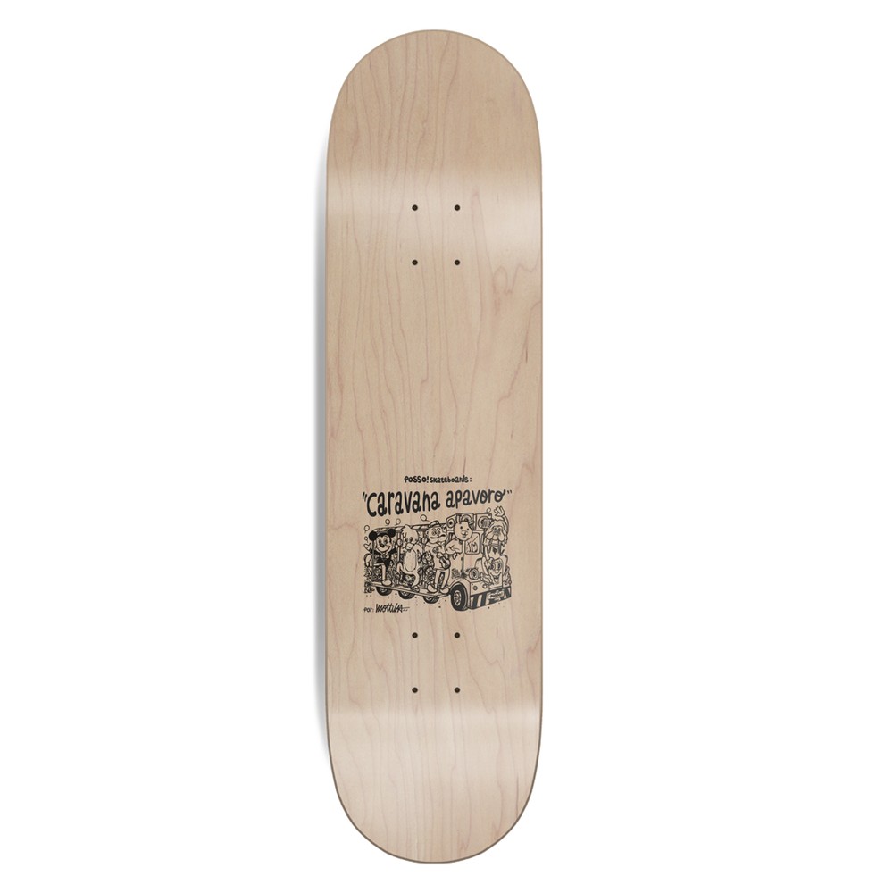 Shape Posso Hard Maple Caravana Apavoro - Popeye - E. Melonio 8.25