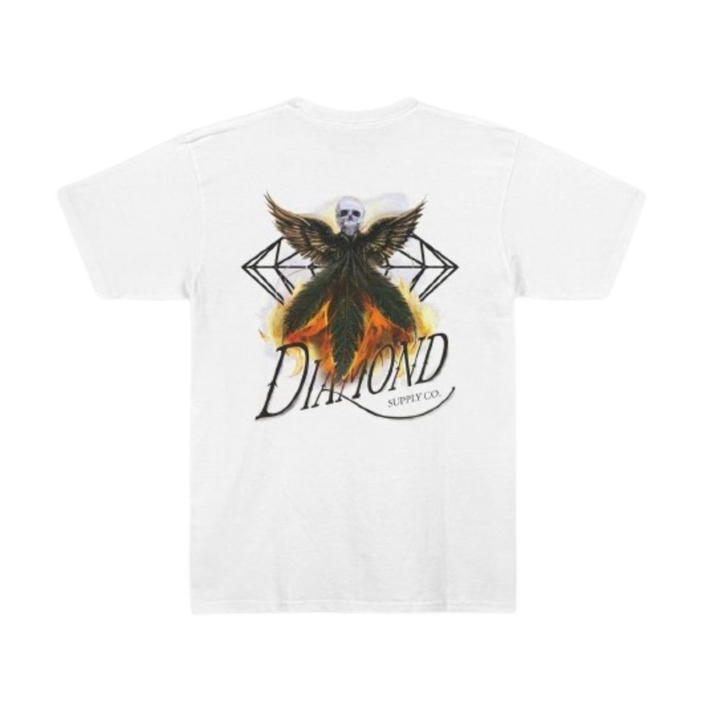 Camiseta Diamond Death Angel Branca 