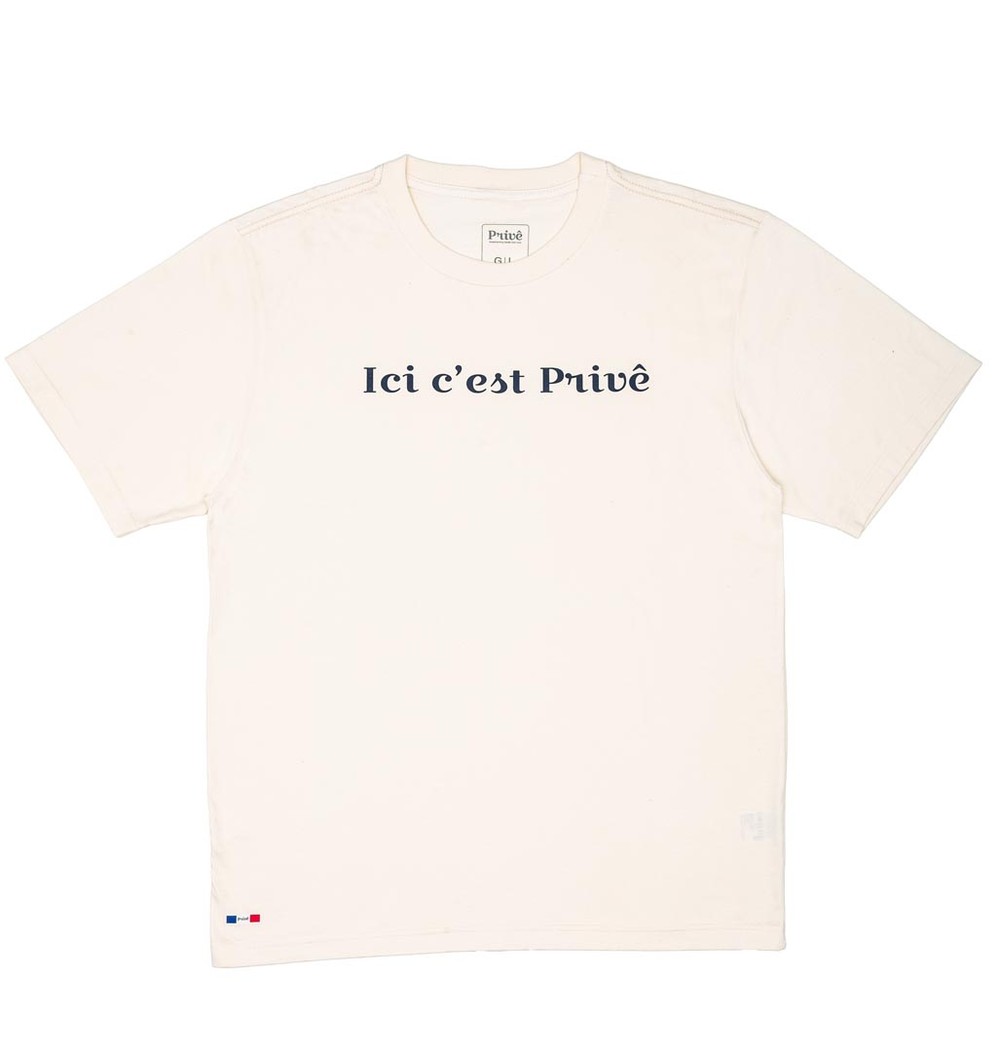 Camiseta Privê Paris Off White BIG