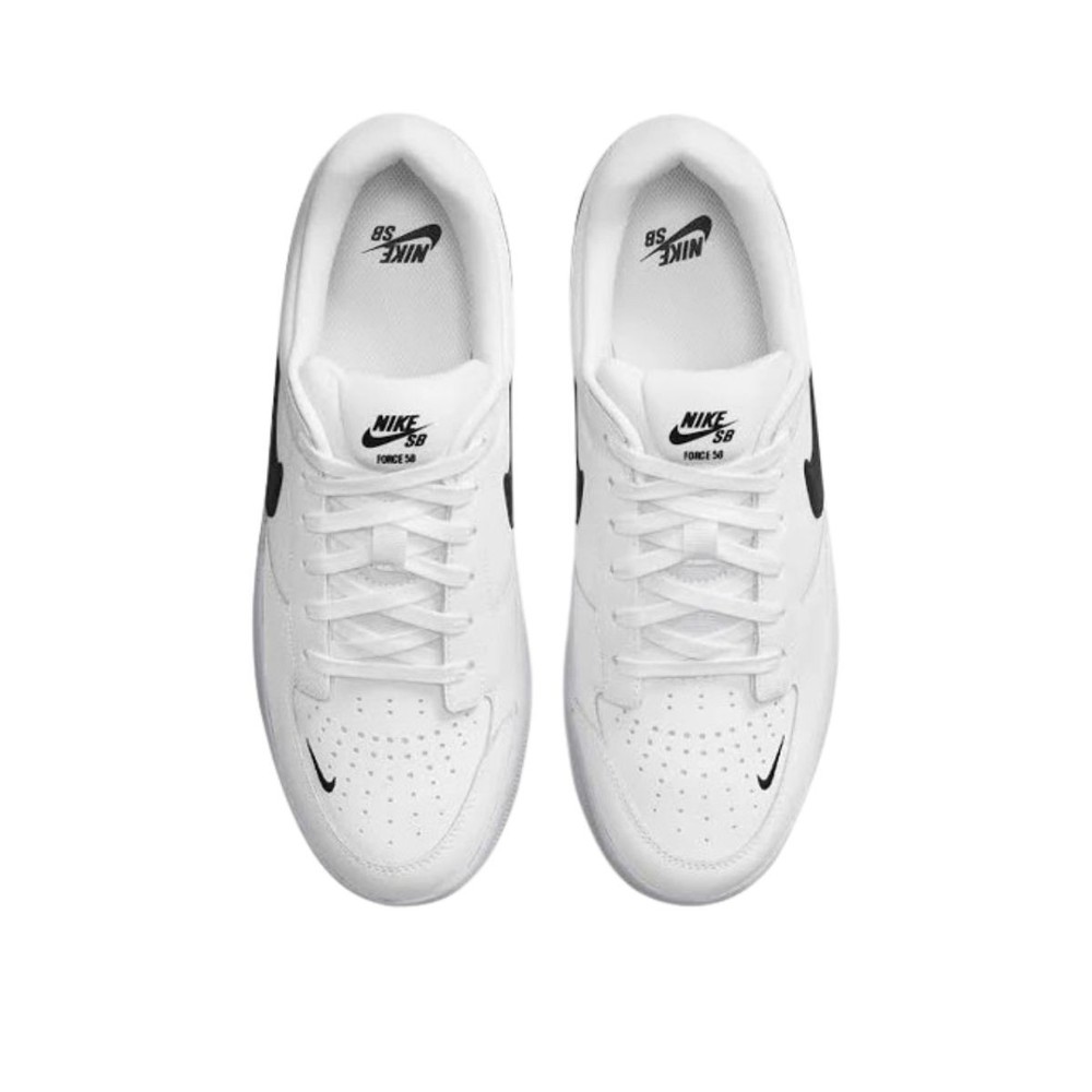 Tênis Nike SB Force 58 Premium Branco/Preto