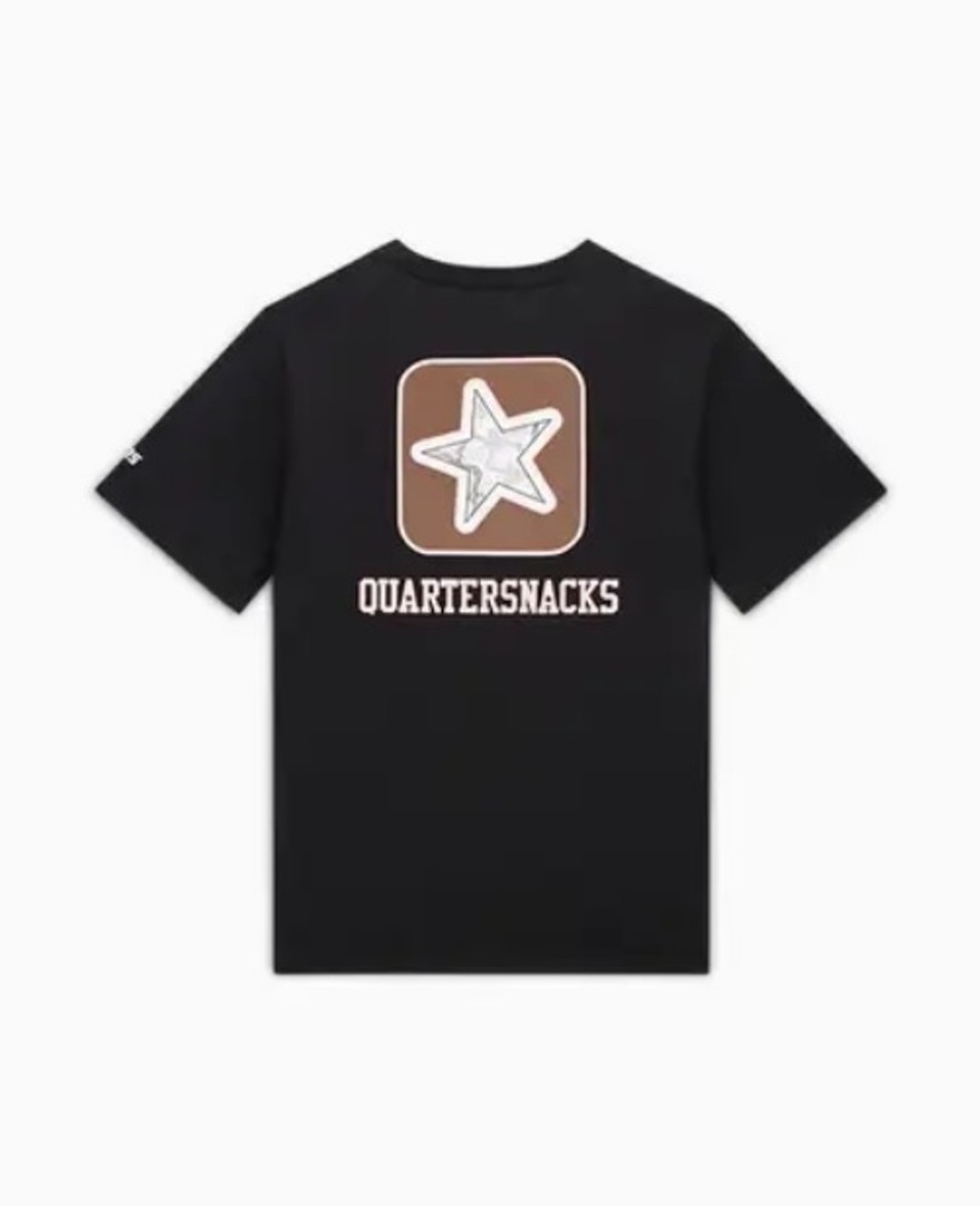 Camiseta Converse Cons X Quartersnacks Preto 