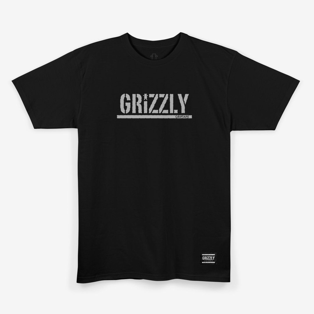 Camiseta Grizzly OG Stamp Preta EX