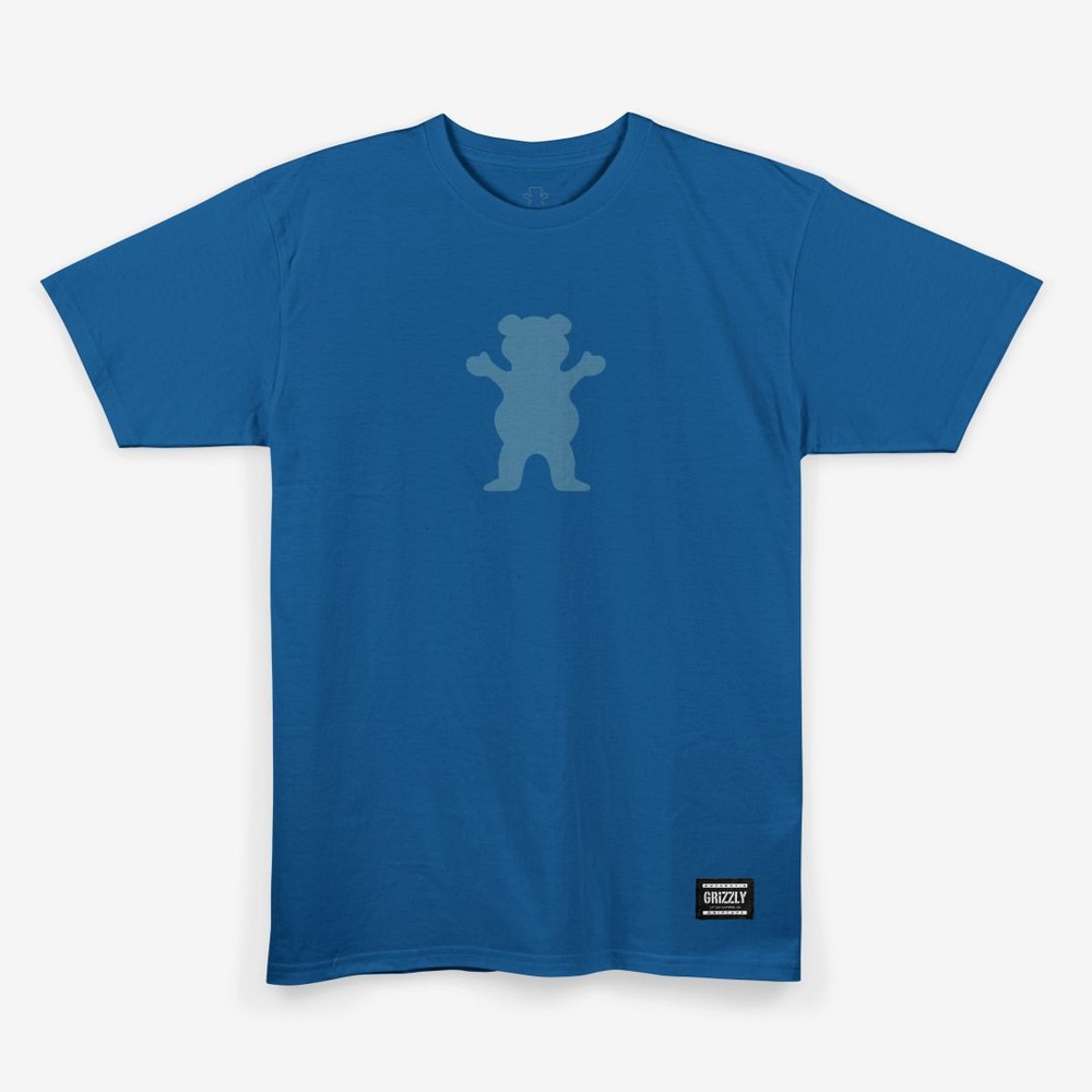 Camiseta Grizzly OG Bear Azul 