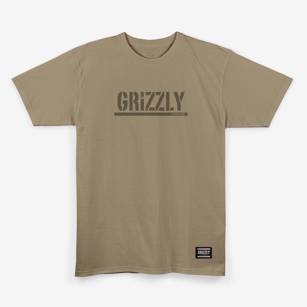 Camiseta Grizzly OG Stamp Bege EX