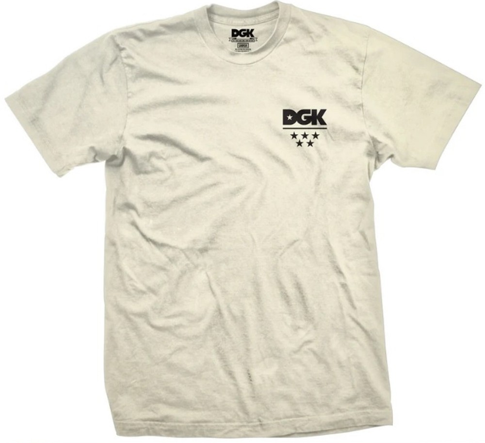 Camiseta DGK All Star Mini Logo Bege